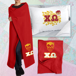 Chi Omega Pillowcase / Blanket Package - CAD