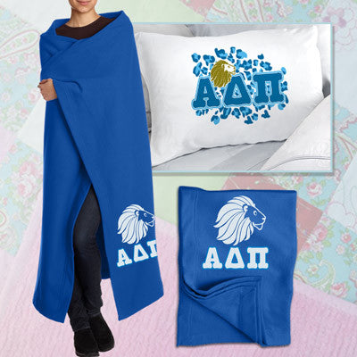 Alpha Delta Pi Pillowcase / Blanket Package - CAD