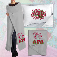 Alpha Gamma Delta Pillowcase / Blanket Package - CAD