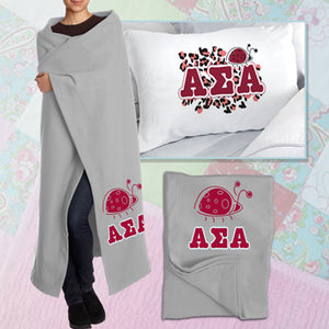 Alpha Sigma Alpha Pillowcase / Blanket Package - CAD