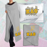 Kappa Alpha Theta Pillowcase / Blanket Package - CAD
