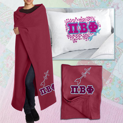 Pi Beta Phi Pillowcase / Blanket Package - CAD