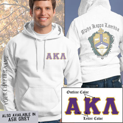 Alpha Kappa Lambda Crest Sweatshirt - Gildan 18500 - SUB