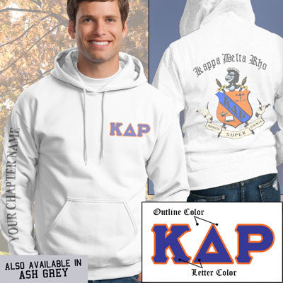 Kappa Delta Rho Crest Sweatshirt - Gildan 18500 - SUB