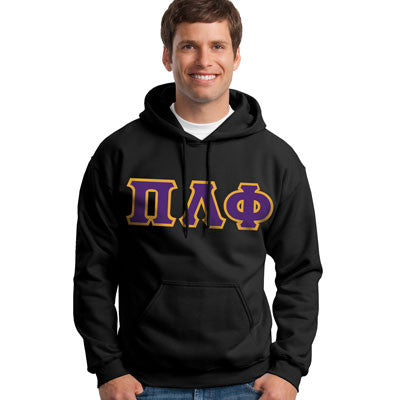 Pi Lambda Phi Hooded Sweatshirt - G185 - TWILL