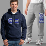 Theta Xi Hoodie and Sweatpants, Package Deal - TWILL