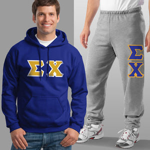 Sigma Chi Hoodie and Sweatpants, Package Deal - TWILL