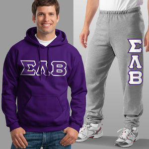 Sigma Lambda Beta Hoodie and Sweatpants, Package Deal - TWILL