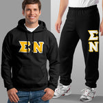 Sigma Nu Hoodie and Sweatpants, Package Deal - TWILL