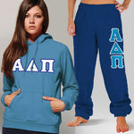 Alpha Delta Pi Hoodie and Sweatpants, Package Deal - TWILL