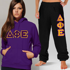 Delta Phi Epsilon Hoodie and Sweatpants, Package Deal - TWILL