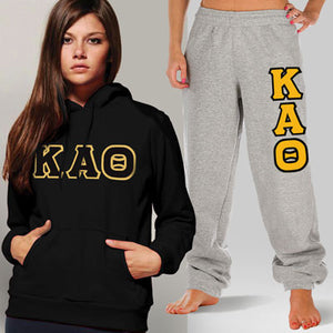 Kappa Alpha Theta Hoodie and Sweatpants, Package Deal - TWILL