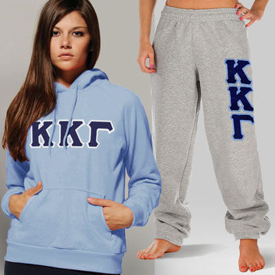 Kappa Kappa Gamma Hoodie and Sweatpants, Package Deal - TWILL