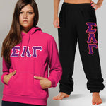 Sigma Lambda Gamma Hoodie and Sweatpants, Package Deal - TWILL
