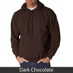 Beta Chi Theta Hooded Sweatshirt, 2-Pack Bundle Deal - Gildan 18500 - TWILL