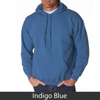 Sigma Lambda Beta Hooded Sweatshirt, 2-Pack Bundle Deal - Gildan 18500 - TWILL