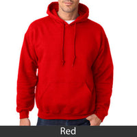 Sigma Lambda Beta Hooded Sweatshirt, 2-Pack Bundle Deal - Gildan 18500 - TWILL