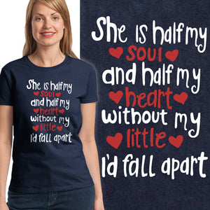 Without My Little Printed Sorority T-Shirt - Gildan 5000 - CAD