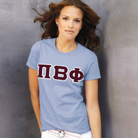 Pi Beta Phi Ladies T-Shirt - Gildan 2000L - TWILL