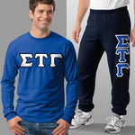 Sigma Tau Gamma Long-Sleeve and Sweatpants, Package Deal - TWILL