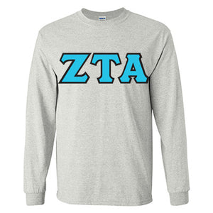 Zeta Tau Alpha Long-Sleeve Shirt - G240 - TWILL