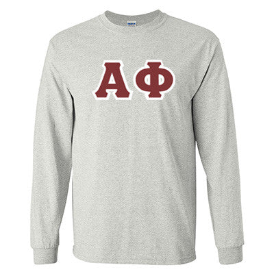 Alpha Phi Long-Sleeve Shirt - G240 - TWILL