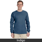 Sigma Lambda Beta Long-Sleeve Shirt, 2-Pack Bundle Deal - Gildan 2400 - TWILL