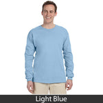 Theta Delta Chi Long-Sleeve Shirt, 2-Pack Bundle Deal - Gildan 2400 - TWILL