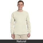 Delta Upsilon Long-Sleeve Shirt, 2-Pack Bundle Deal - Gildan 2400 - TWILL
