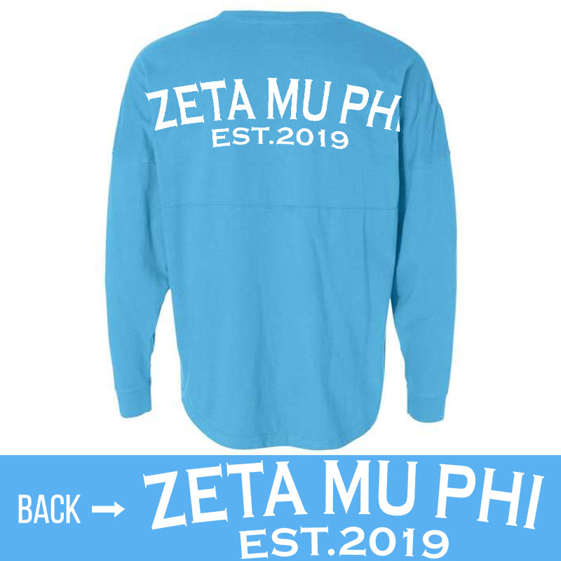 Zeta Mu Phi Game Day Jersey - J. America 8229 - CAD