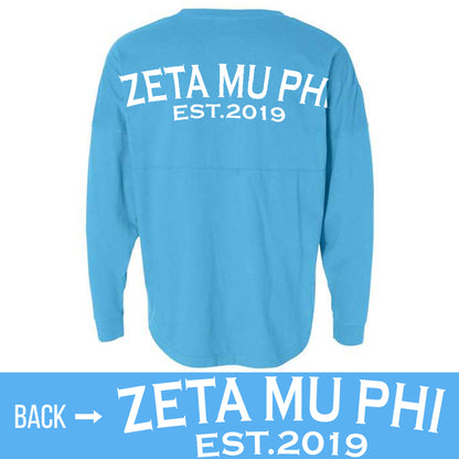Zeta Mu Phi Game Day Jersey - J. America 8229 - CAD