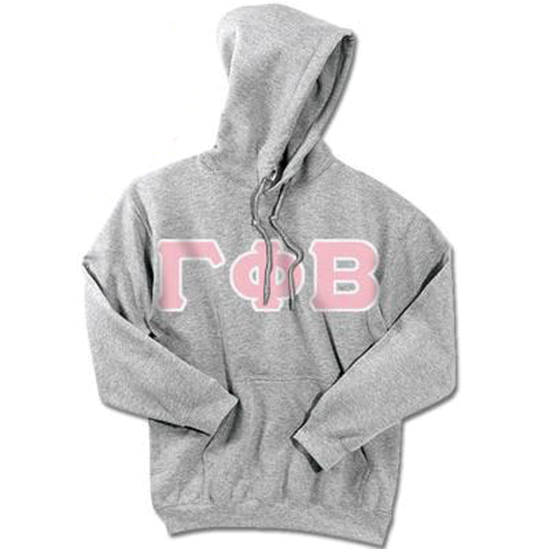 Gamma Phi Beta Standards Hooded Sweatshirt - G185 - TWILL