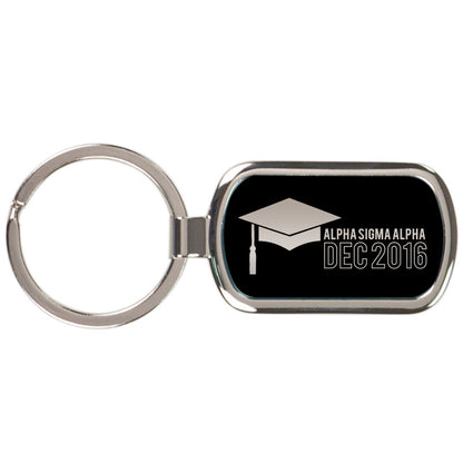 Graduation Engraved Metal Keychain - GFT090 - LZR