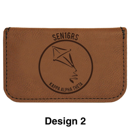 Custom Greek Graduation Business Card Holder - GFT182 - LZR