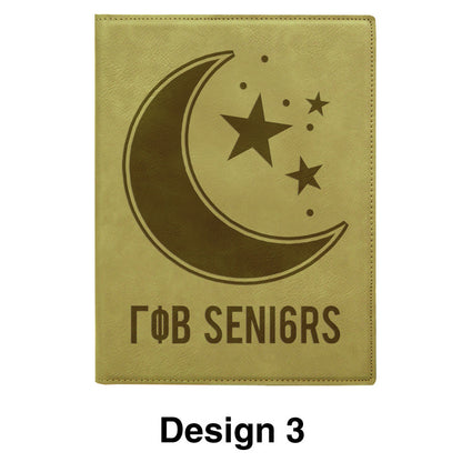 Custom Graduation Mini Leather Portfolio with Notepad - GFT212 - LZR