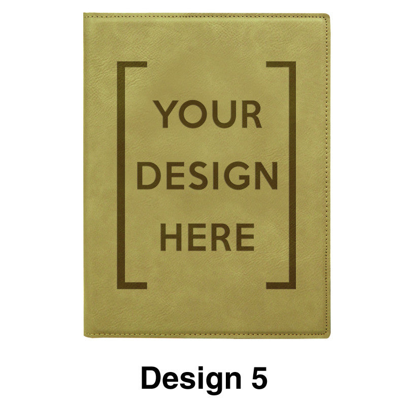 Custom Graduation Mini Leather Portfolio with Notepad - GFT212 - LZR