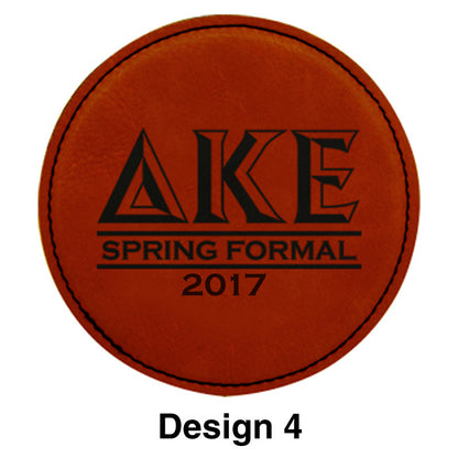 Custom Greek Formal Coasters - GFT250 - LZR