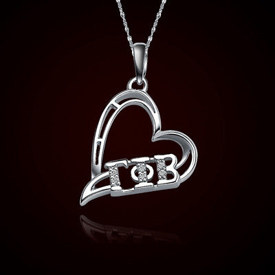 Gamma Phi Beta Sorority Heart Charm - GSTC-HeartCharm