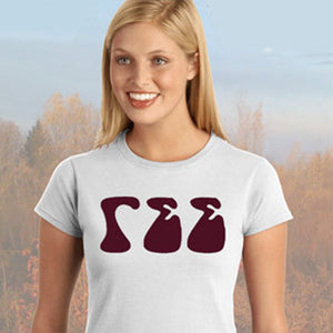 Gamma Sigma Sigma Ladies' Softstyle Printed T-Shirt - Gildan 6400L - CAD
