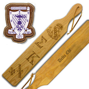 Greek Traditional Custom Branded Paddle - 100-O - LZR