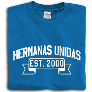 Hermanas Unidas T-Shirt, Printed Vintage Football Design - G500 - CAD