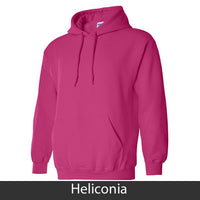 Omicron Epsilon Pi Hooded Sweatshirt  - Gildan 18500 - TWILL