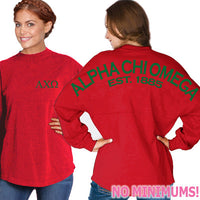 Alpha Chi Omega Game Day Jersey - J. America 8229 - CAD