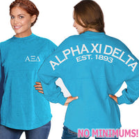 Alpha Xi Delta Game Day Jersey - J. America 8229 - CAD