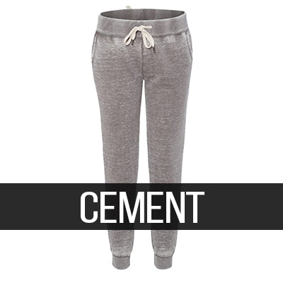 Sorority Zen Jogger Pants, 2-Color Greek Letters - JA8944 - EMB