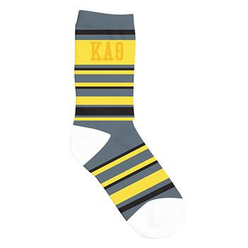Kappa Alpha Theta Crew Socks - a3007