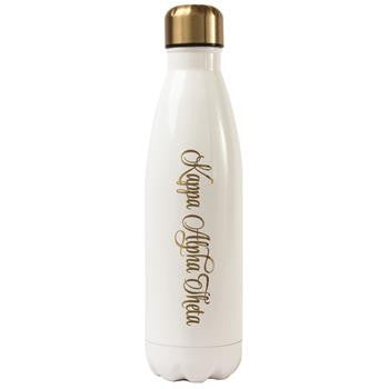 Kappa Alpha Theta Stainless Steel Shimmer Water Bottle - a3001