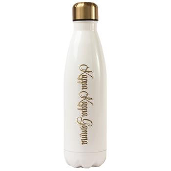 Sorority Stainless Steel Shimmer Water Bottle - a3001