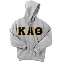 Kappa Alpha Theta Standards Hooded Sweatshirt - G185 - TWILL