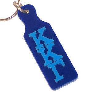 Kappa Kappa Gamma Mirror Paddle Keychain - Craftique cqMPK